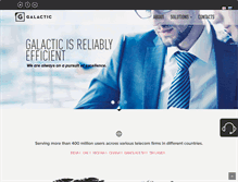 Tablet Screenshot of galacticglobal.com